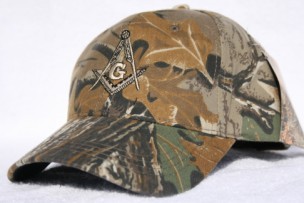 Freemason's Master Mason ADVANTAGE CAMO Hat Cap